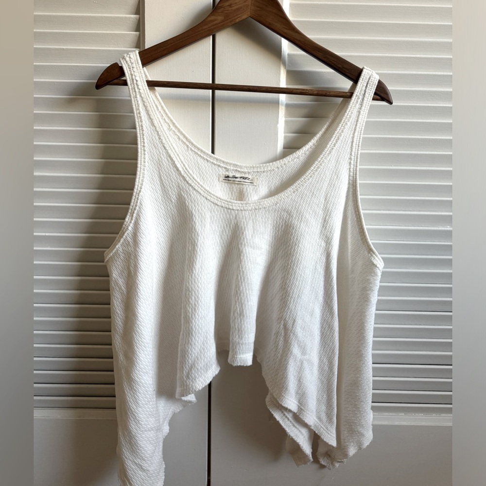 Free People We the Free White tank XS